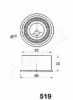 ASHIKA 45-05-519 Tensioner, timing belt
